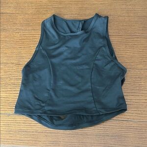 Black Sleeveless Women's Top